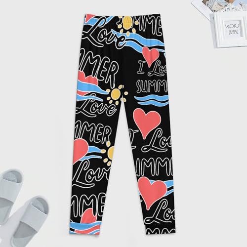 I Love Summer Men's Pajama Bottoms Sleep Lounge Soft Comfy Pants Sleepwear4