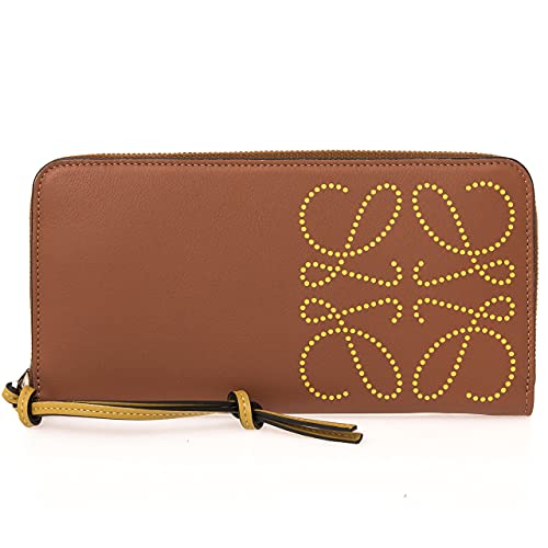 [ロエベ] 財布 レディース 長財布 タンブラウン CLASSIC CALF ZIP AROUND WALLET C500T12X03 2011 7658 TAN/OCHRE [並行輸入品]