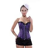 Corsagenkleid vollbrust corsage set korsett damen Material: Polyester und elastische Faser