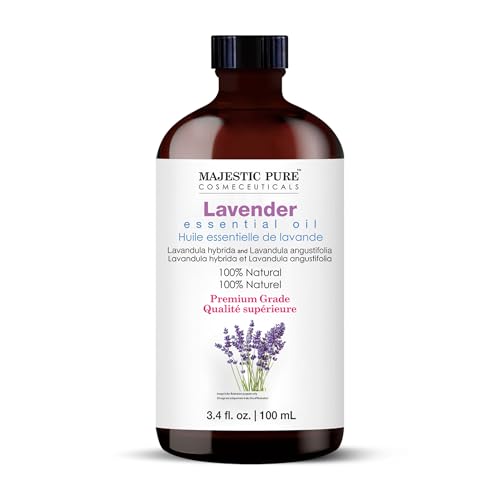 Image of Majestic Pure Lavender Essential Oil for Diffuser - 3.4 Fl Oz