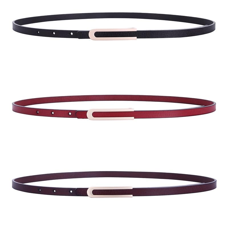 Waistband For Women's Dress Shirt With Waist Cinched Cowhide Korean Decorative Belt3