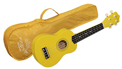 UKELELE SOPRANO 21 PULGADAS MAUI SUNNY 10-YW CON FUNDA PRINCIPIANTES NIOS ESTUDIANTES ADULTOS - ROCKMUSIC ESPAA