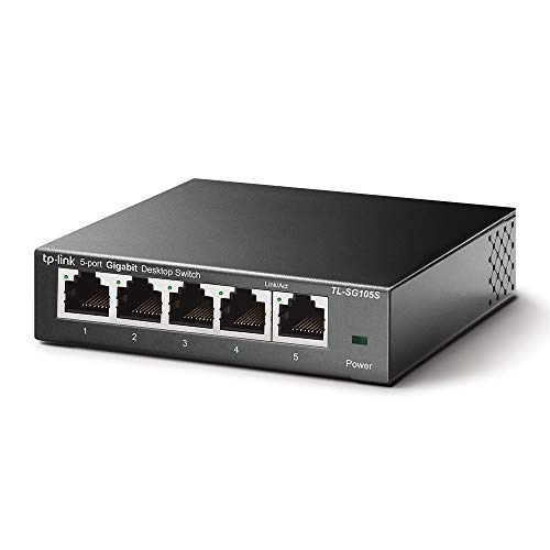 Image of TP-Link WiFi 6 AX1500 Mbps Archer AX10,Smart WiFi,Triple-Core CPU, Gigabit & TL-SG105S 5-Port Desktop Gigabit Ethernet Switch /Hub, Ethernet Splitter, Plug & Play
