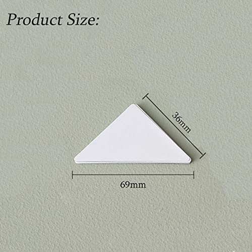 FENGCHUANG 80 Pcs Collar Stay Stickers, Men's Shirt Collar Stiffeners Men's Collar Brace Collar Shaping Patch - Image 2