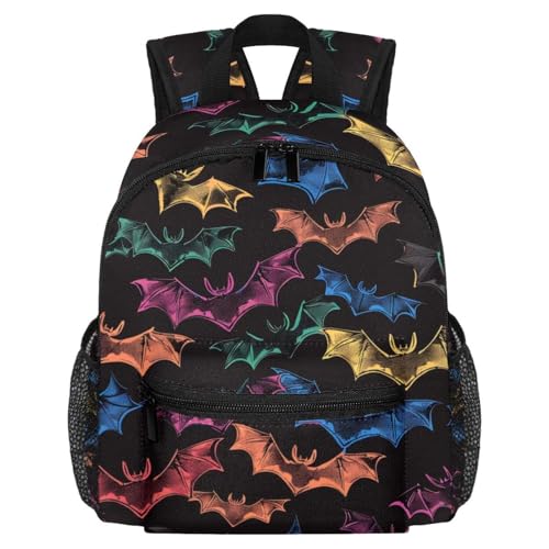 Sac à dos moderne pour enfants petites filles motif coquillages plage multicolore