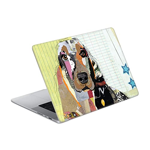 Skin MacBook Pro 16 A2485 Michel Keck Basset Hound autocollant vinyle protecteur pour ordinateur