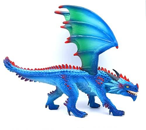 Doyomtoy Warcraft Blauer Drache, Warcraft Blauer Drache Spielzeug Kinder...