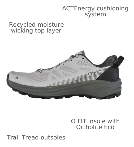 Image of Oboz Men's Katabatic LT Low Hiking Shoe