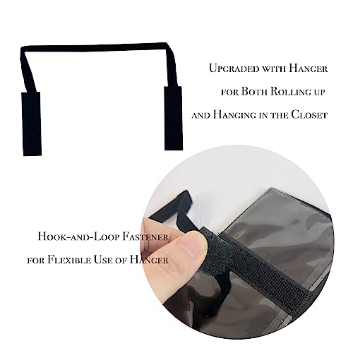 UnionPlus-Velvet-Travel-Jewelry-Case-Roll-Bag-Organizer-for-Necklace-9-Zipped-Grids-Black-and-Grey-Upgraded-with-Removable-Hanger