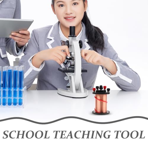 Bobina de inducción de cobre para solucionar dudas de electromagnetismo en clase 3