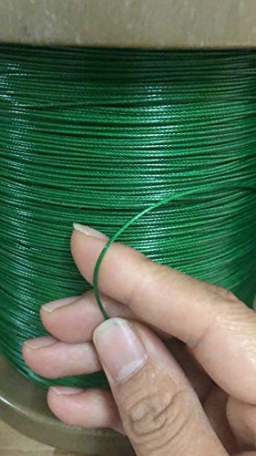 SOFIALXC 304 - Cavo Rivestito in Nylon, Green