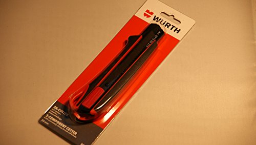 Würth Cuttermesser 25mm Extrem stabil rutschfester 2K Griff robuste Klingenführung Top Qualität Universalmesser – Ansicht 3