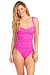 La Blanca Women's Solid One-Piece Swimsuit