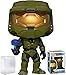 Funko Pop! Games: Halo - Master Chief with Cortana Vinyl Figure (Bundled with Compatible Box Protector Case), Multicolored, 3.75 inches