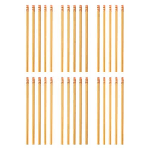 30 個の三角鉛筆マカロンカラー描画鉛筆消しゴム付きスムーズな書き込みのためのマカロンカラー書き込み描画学校