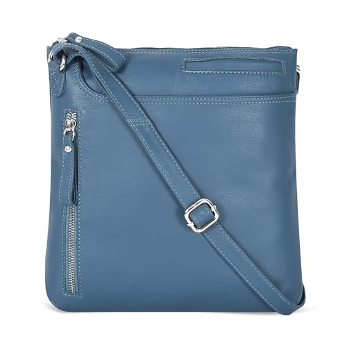 Image of Leather Crossbody Bags for Women - Ladies Sling Handbags - Medium Cross body Purses Handbags - Purses For Women