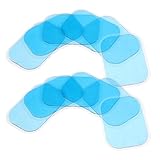HOMSFOU Hydrogel Bauchmuskeltrainer Pads 6x4cm 50 Austauschbare Elektroden Pads für Tragbaren Muskelstimulator Hautfreundlich Hohe Leitfähigkeit Kompatibel mit Fitnessgeräten