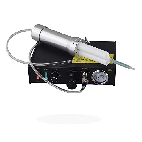 Fhis Dispensing-S50 AB Double Fluid Dispenser Semiautomatic Bicomponent a Plastic Machine 50ml Aluminum Flashlight type AB Glue Gun (2:1)