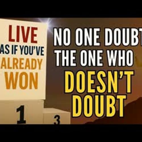 LIVE AS IF YOU ALREADY WON No One Doubts the One Who Doesn’t Doubt