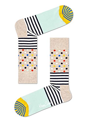 Happy Socks Men's Stripes And Dots Sock 3000 9-11