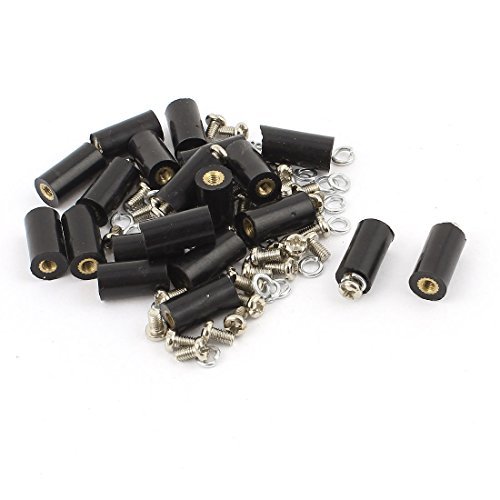 DbuyChX a15011600ux0331 20 Piece M3 Brass Insert Thread 8x15 mm