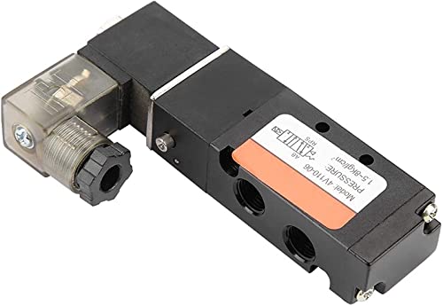 Válvula de aire electromagnética 4V110-06 G1/8 para solucionar fugas en sistemas de automatización 4