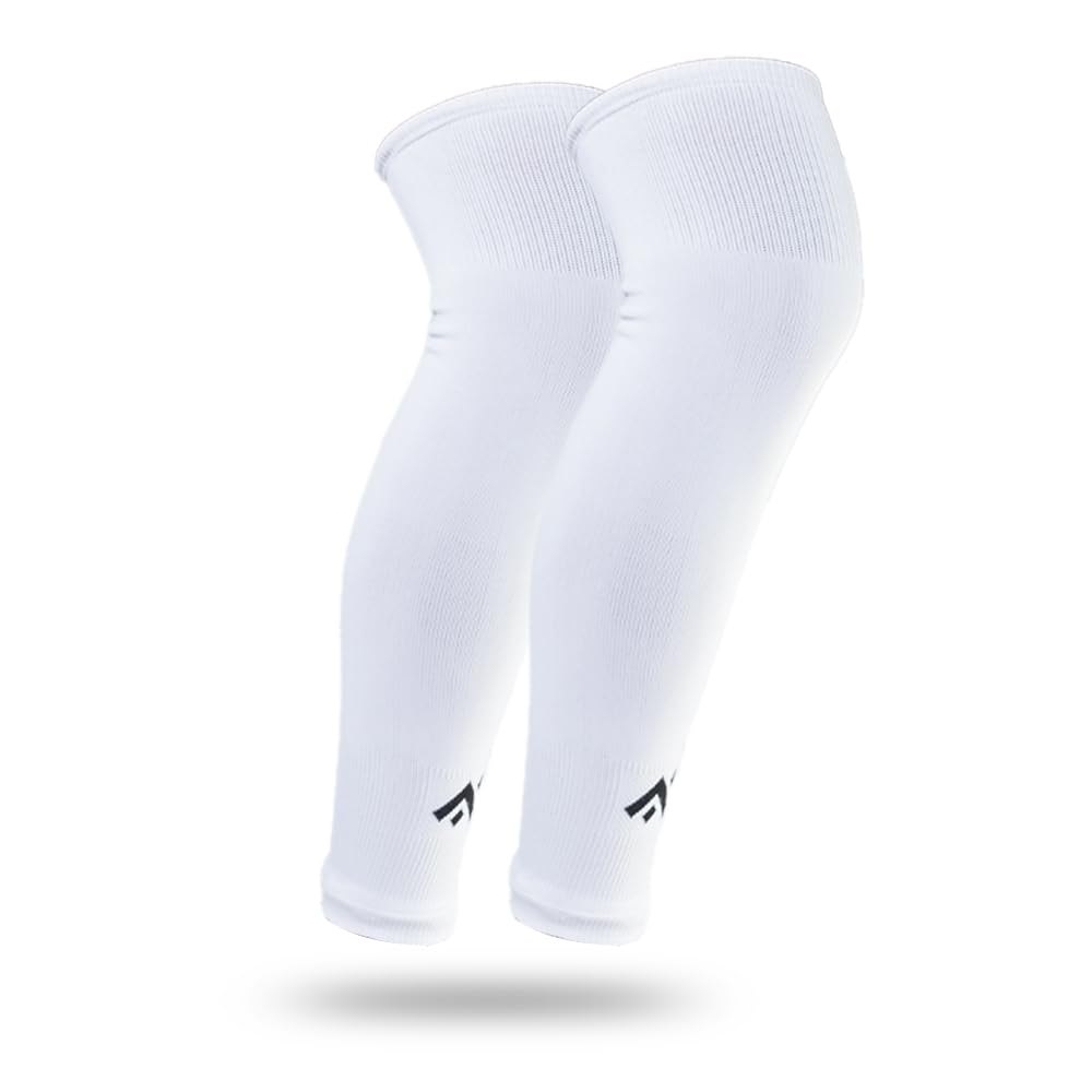 mizaki UV Protection Leg sleeve For Men , Usead to Football, gym&home workout , Cycling - Free size Full Length Leg, Leg Compression warmers,-picture-42