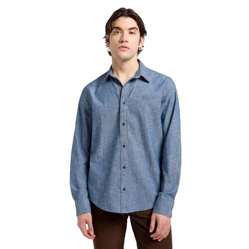 Lee Patch Shirt Homme robuste avec poches pour un style quotidien