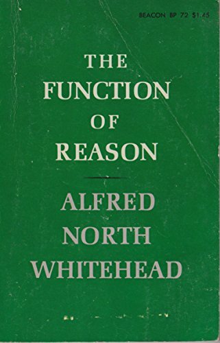 The Function of Reason (Beacon Paperback Series... B000I32JUS Book Cover