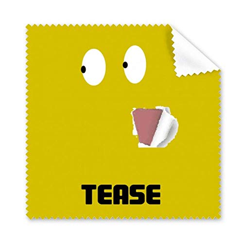Lol Tease-Reinigungstuch, für Handy-Bildschirme, Brillen, Gelb, 5 Stück Lol Tease-Reinigungstuch, für Handy-Bildschirme, Brillen, Gelb, 5 Stück