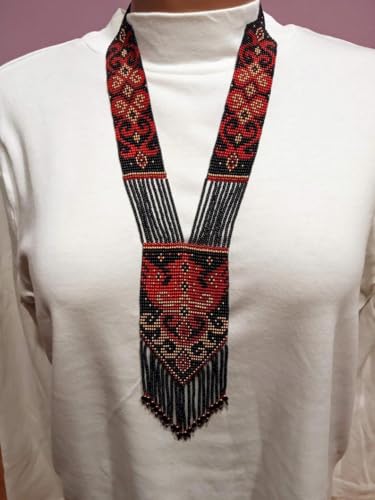 Collier ukrainien Gerdan multicolore pour sublimer vos tenues bohèmes chic