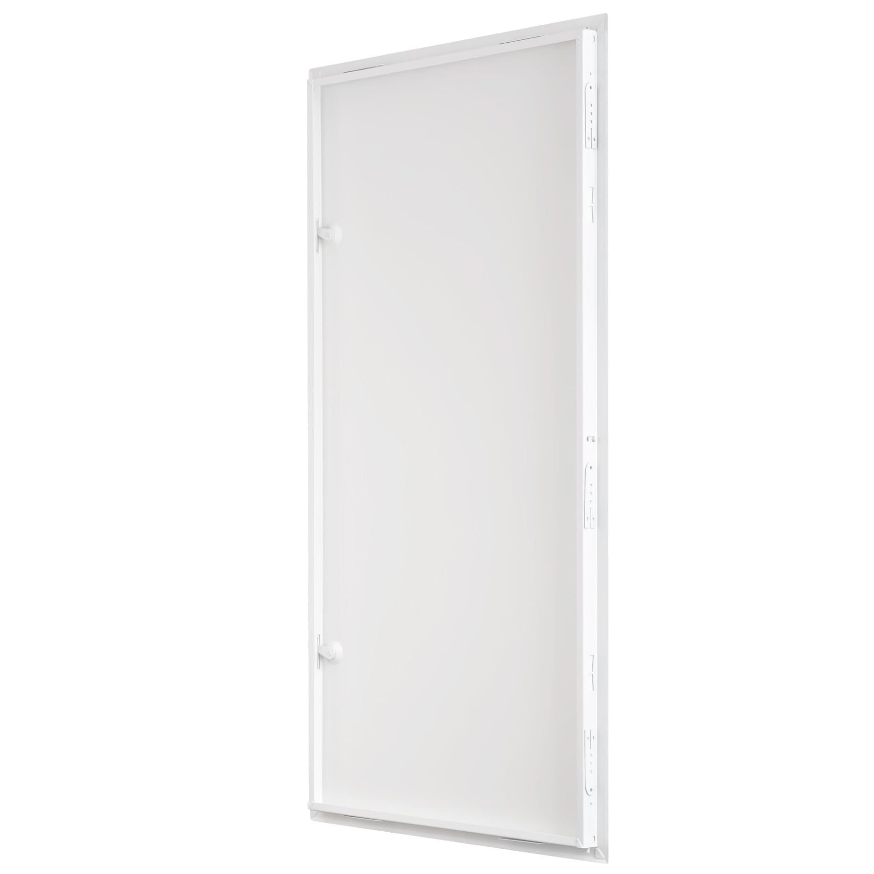 Revisionsklappe 50x100 cm Stahl - 1 mm starke Ausführung mit Vierkantschloss - weiß - MW multi werkzeug