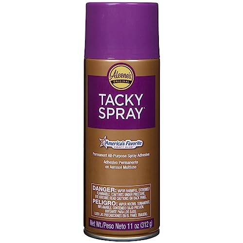 Aleenes Tacky Spray Glue, Premium All-Purpose Adhesive Spray...