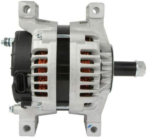 Miniatura 3 de Nuevo alternador de 200 amperios con enchufe para Freightliner con Caterpillar, Cummins, Detroit y Mercedes Benz 6.7L - 15.6L Motores 2008-2017