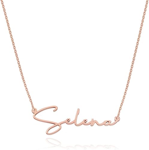 Vista 8 de OAK & LUNA - Collar con nombre personalizado