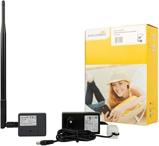 Schellenberg 60991 Garagentor Fernbedienung, universal Smartphone Garagentoröffner PLUS mit externer Stromversorgung und LED