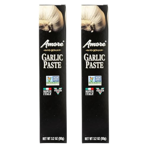 Amore All Natural Italian Garlic Paste - Mellow Mixture of