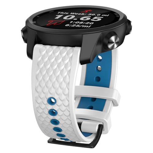 Correa silicona 20mm para reloj Garmin Vivoactive Forerunner miniatura 1
