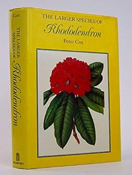 Hardcover Larger Species of Rhododendron Book
