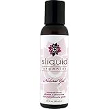 Sliquid Lubricants Organics Natural Gel Intimate Glide, White, 2 Fluid Ounce