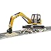 Bruder 02457 CAT Mini Excavator Vehicle Toys for unisex-children