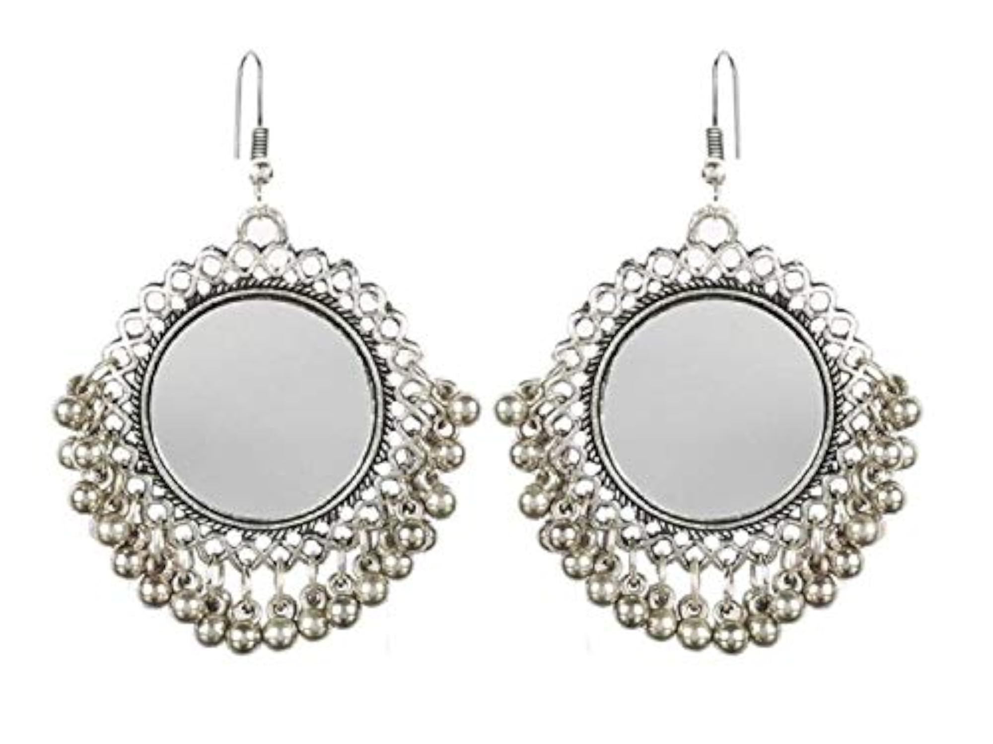 5pc Jhumka & Chandbali Drops Danglers Combo Pack, Alloy