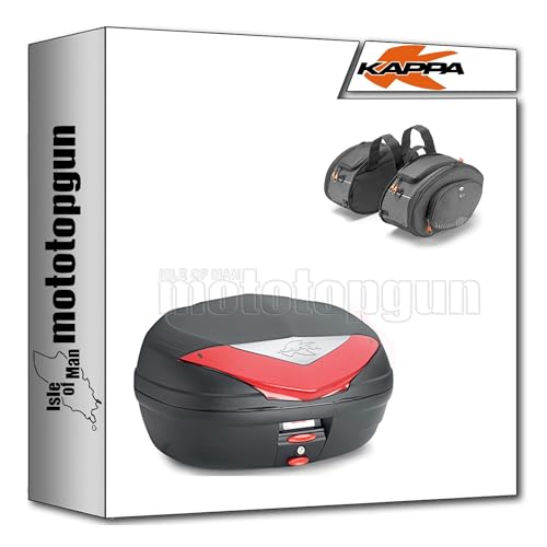 Kappa top case K466N résistant pour éviter de porter un sac à dos lourd sur FZ6