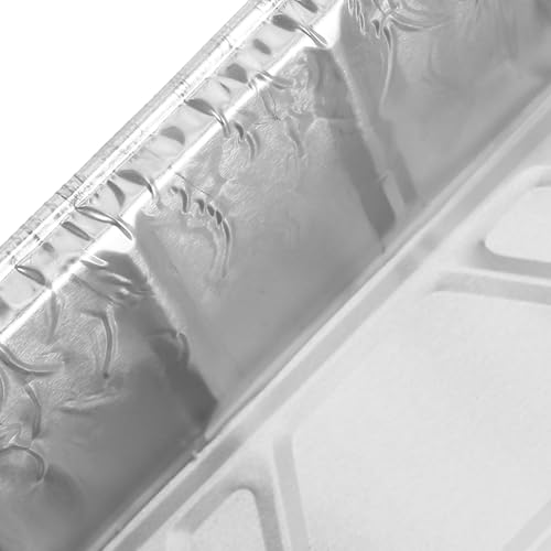 Bandejas de aluminio desechables accesorios de limpieza rápida para barbacoa exterior 4