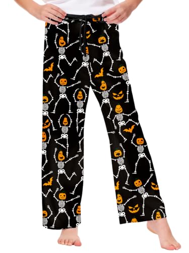 Image of Remimi Girl Boy Plaid Pants Drawstring Summer Casual Loose Bottoms 5-14 Years