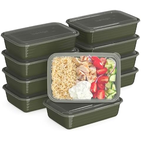 Bentgo 20-Piece BPA-Free 1-Compartment Containers Cover