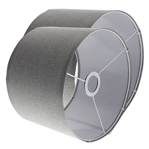 La Mejor Selección de Pantallas para lámparas - los más vendidos. 49 CTIRCHIU 2 Piezas Pantallas De Lámpara De Tela De Lino 10.23X10.23X7.48In Accesorios De Repuesto Para Lámparas De Mesa Dormitorio Sala De Estar Iluminación Cálida Fácil...