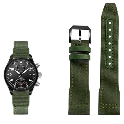 Bracelet nylon 21mm IWC Big Pilot pour le quotidien actif