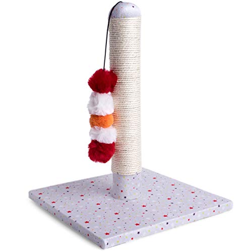 Little Petface Sisal Kratzbaum mit Pompoms