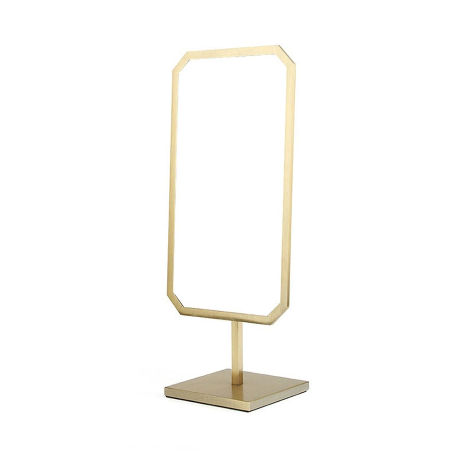 KFGISD, Counter Special Desktop Metal Cosmetic Mirror Jewelry Store Optical Store Trial Mirror Tabletop Cosmetic Mirror,Tabletop Mirror